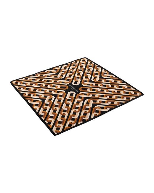 Le Parmentier Metallic Silk Scarves