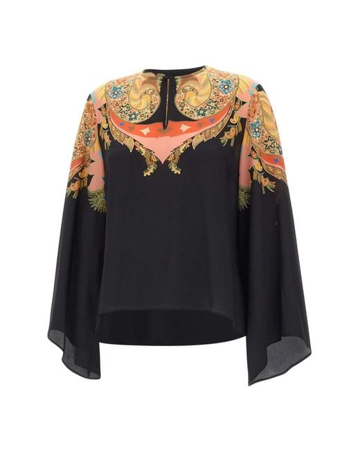 Etro Black Blouses