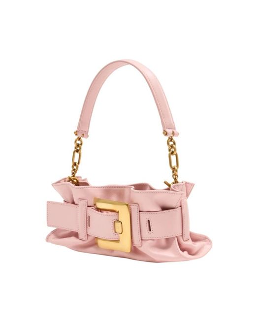 Balmain Pink Shoulder Bags