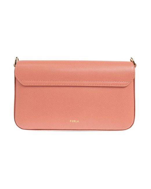 Furla Pink Cross Body Bags
