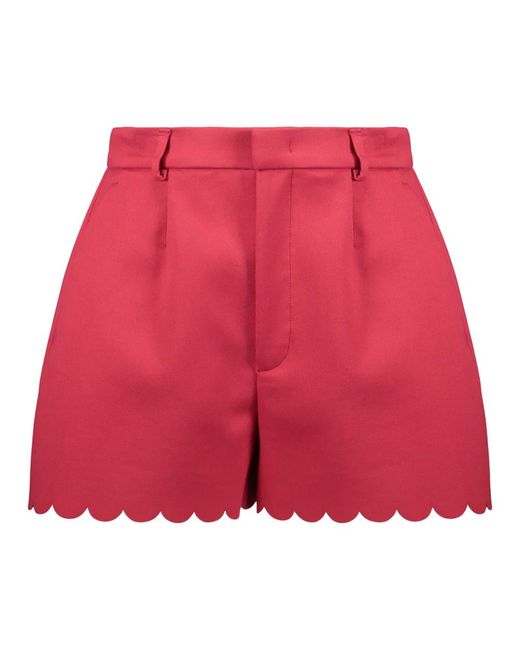 RED Valentino Red Short Shorts