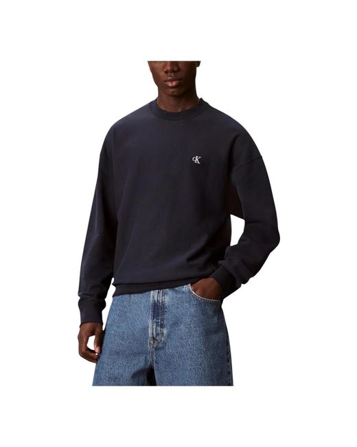 Calvin Klein Blue Sweatshirts for men