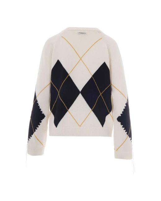 Pinko Black Round-Neck Knitwear