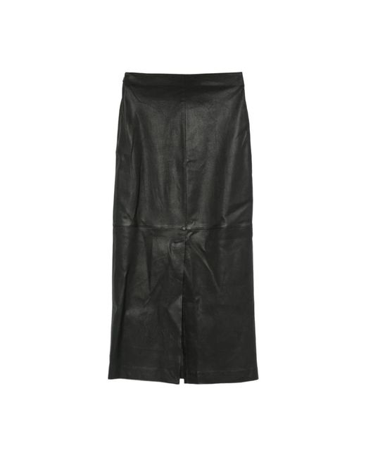 Alysi Midi Skirts in het Gray