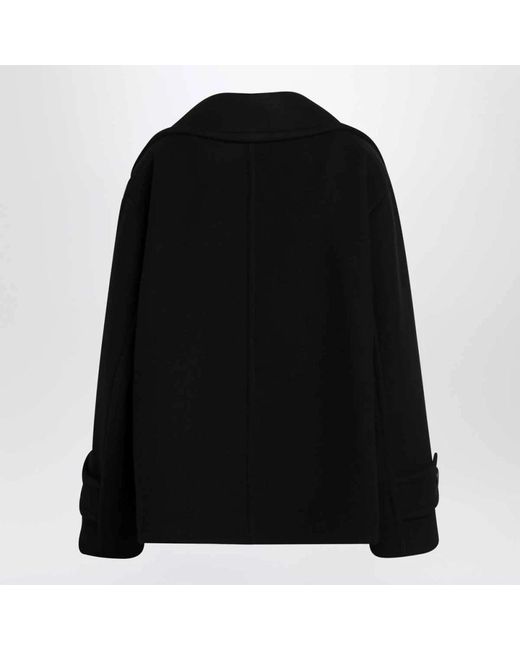 Chloé Black Double-Breasted Coats