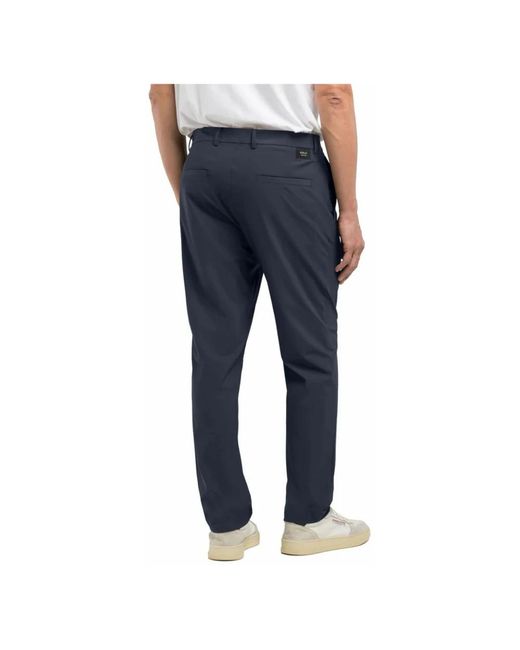 Replay Blue Chinos for men