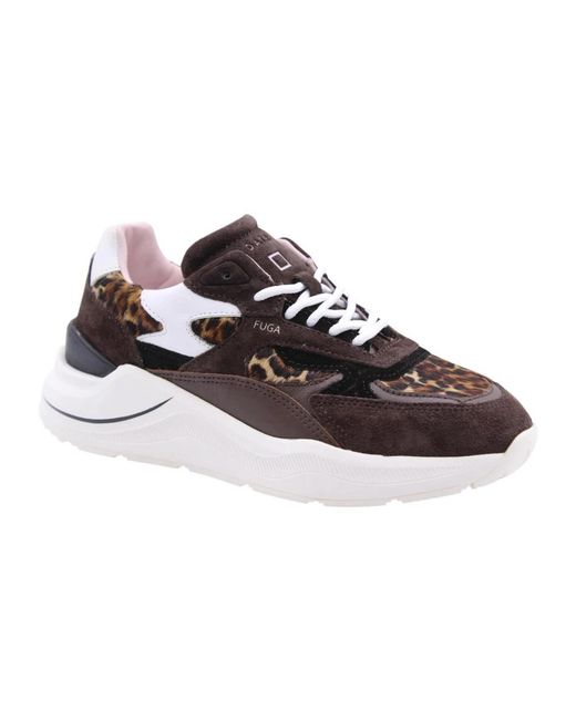 Date Brown Sneakers