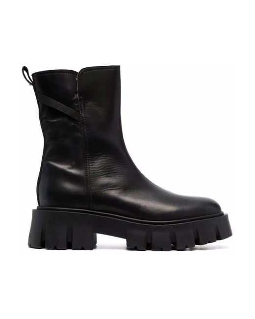 Premiata Black Ankle Boots