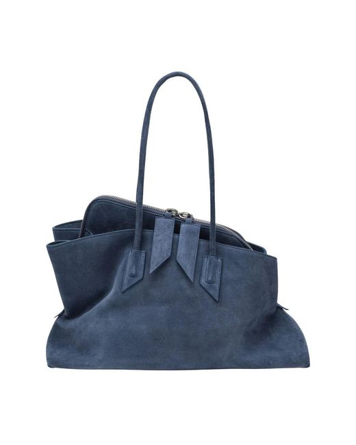 The Attico Blue Shopping Bags