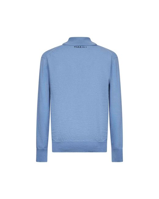 Marni Turtlenecks in het Blue voor heren