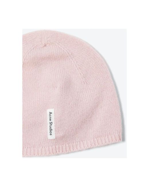 Beanies Acne en coloris Pink