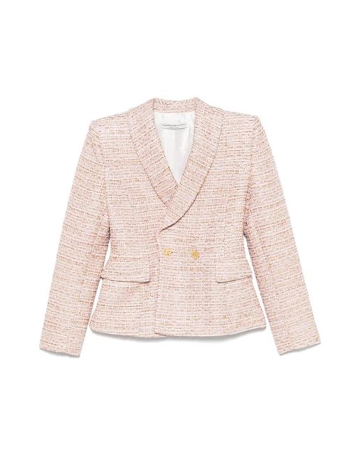 Blazers Alessandra Rich en coloris Pink