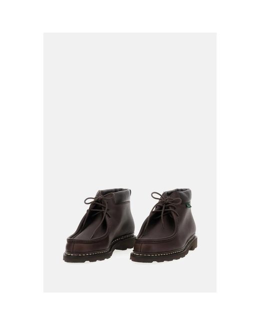 Paraboot Brown Lace-Up Boots for men