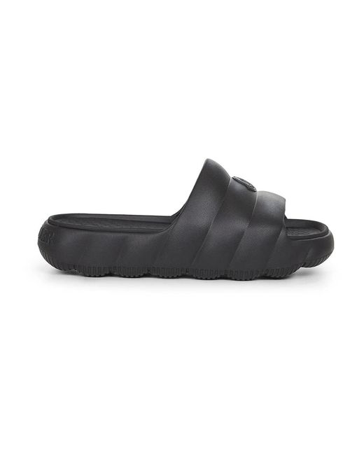 Moncler Black Sliders