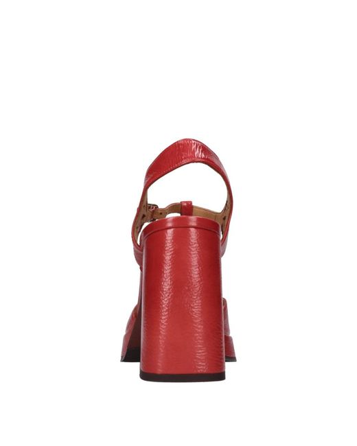 Chie Mihara Red High Heel Sandals