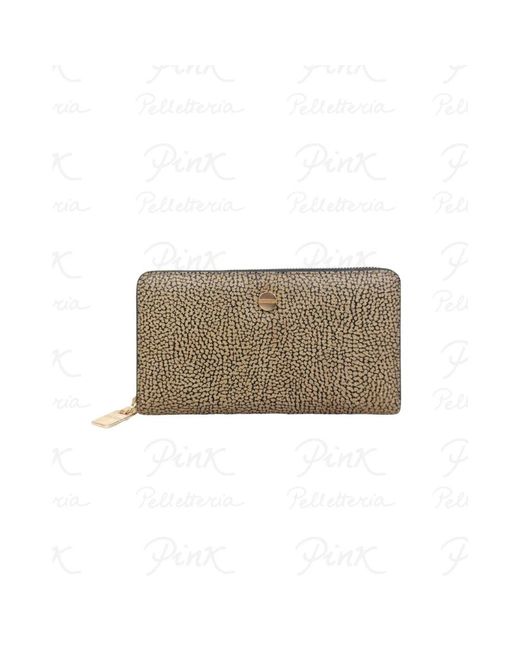 Wallets & Cardholders di Borbonese in Natural