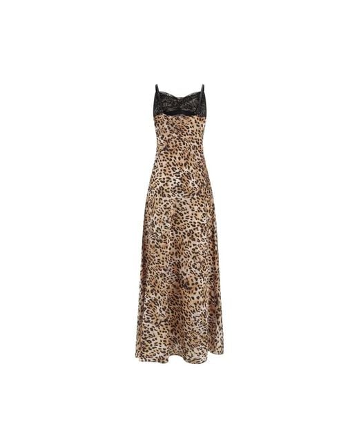Maxi Dresses Guess en coloris Natural