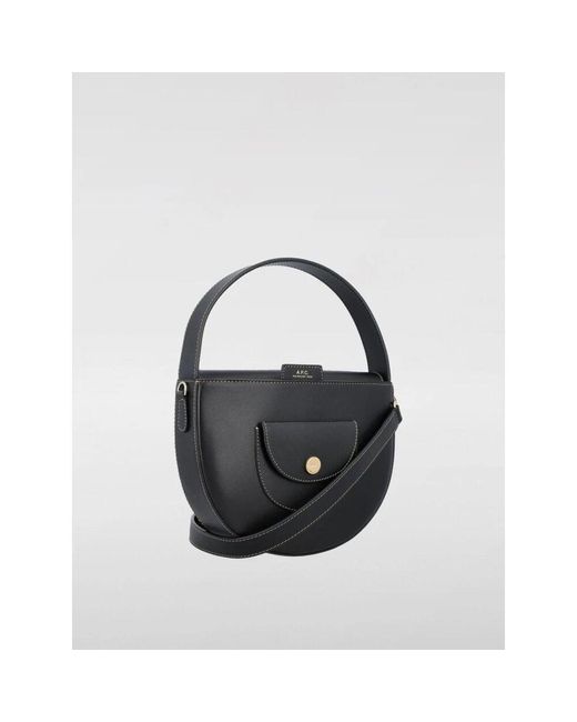 Handbags A.P.C. de color Black