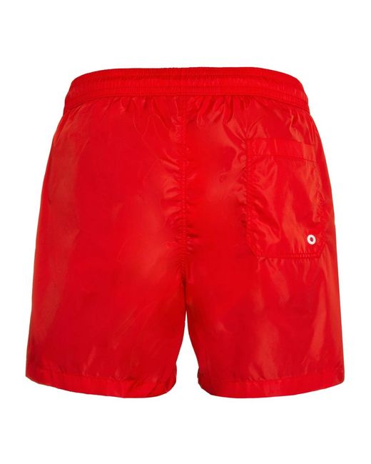 THE (Alphabet) Red Beachwear for men