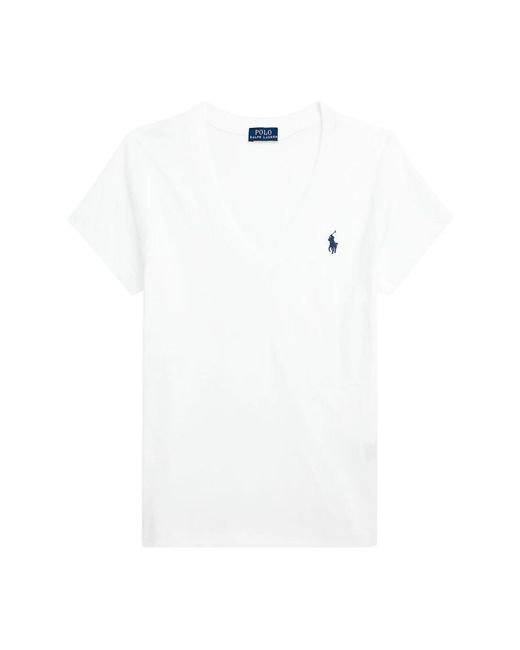 Polo Ralph Lauren White T-Shirts
