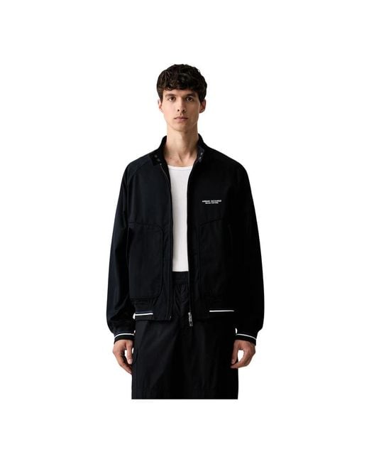 ARMANI EXCHANGE Harrington Jas in het Black voor heren