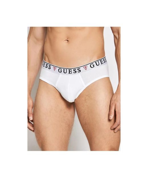 Underwear > bottoms Guess pour homme en coloris White