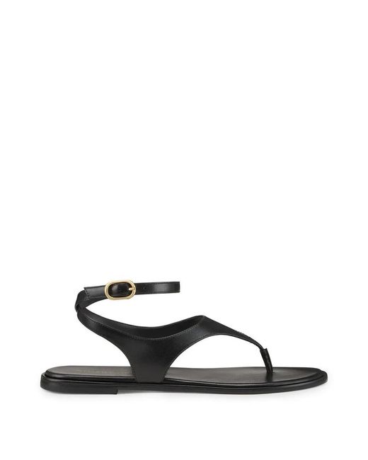 Stuart Weitzman Black Marley Sandal