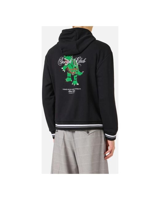 Zip-Throughs Iceberg de hombre de color Black