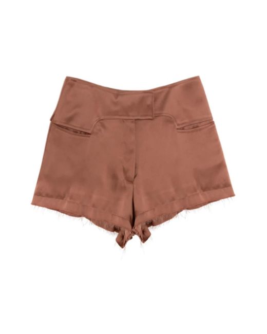 Tom Ford Brown Short Shorts