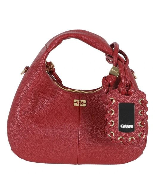 Ganni Red Handbags
