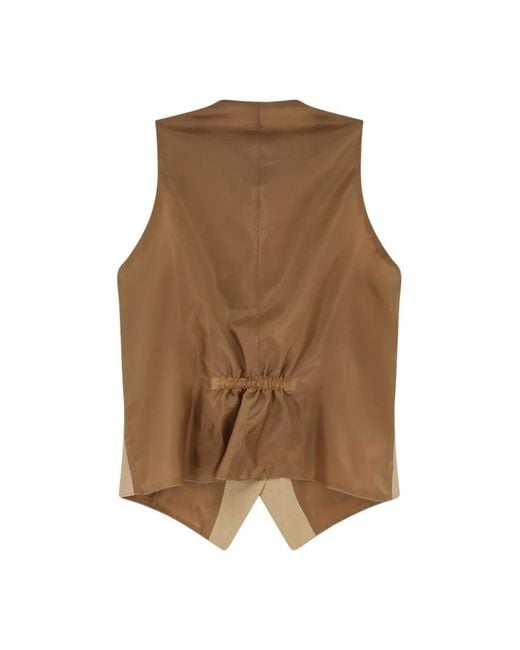Vests Tagliatore de color Natural