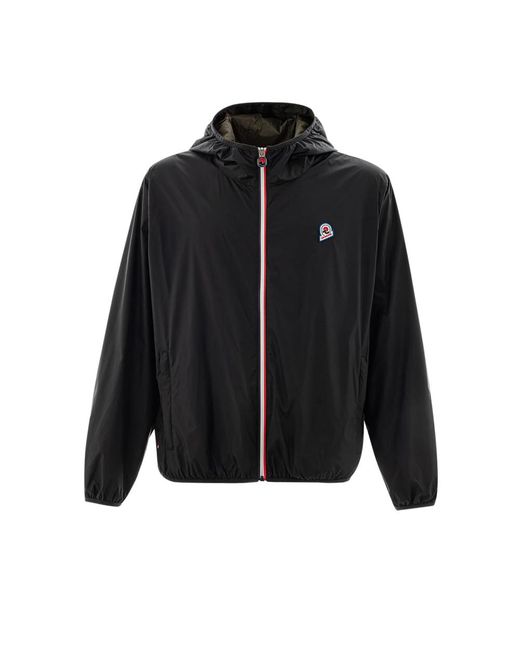 INVICTA WATCH Jassen ,Zwart ,Zwarte Windbreaker Jas in het Black voor heren