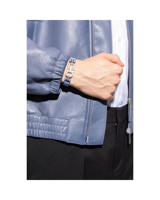 Bracelets Ferragamo pour homme en coloris Blue