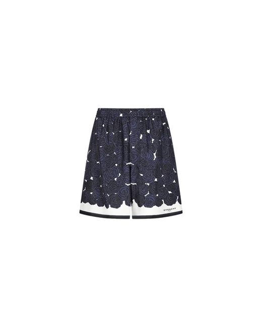 Givenchy Shorts Mit Elastischem Bund in Blue für Herren