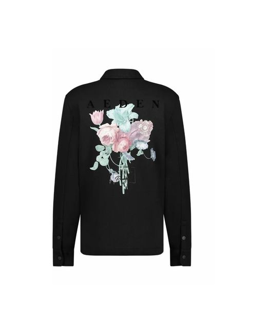 Light Jackets di Aeden in Black da Uomo
