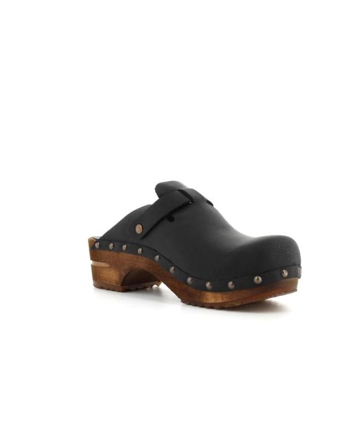 Shoes > flats > clogs Sanita en coloris Black