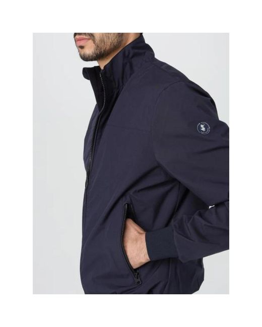 Save The Duck Blue Light Jackets for men