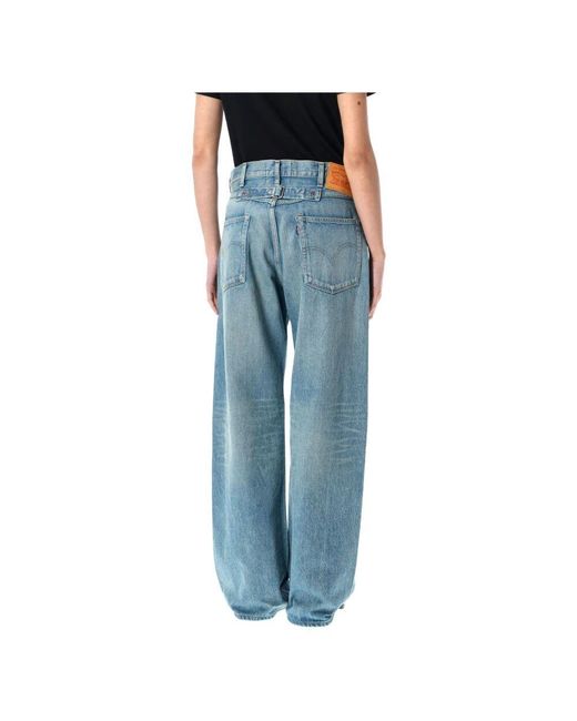 Junya Watanabe Blue Weite Denim Jeans