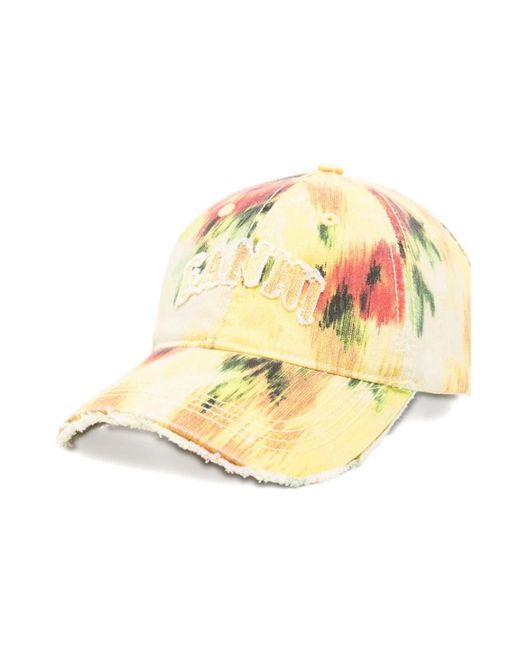 Ganni Metallic Hats & Caps