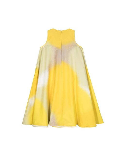 Dresses > day dresses > short dresses Gianluca Capannolo en coloris Yellow