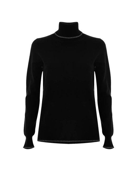 Kocca High Neck Sweater in het Black