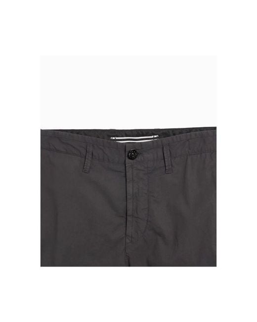 Stone Island Graue Cargo Bermuda Shorts in Gray für Herren