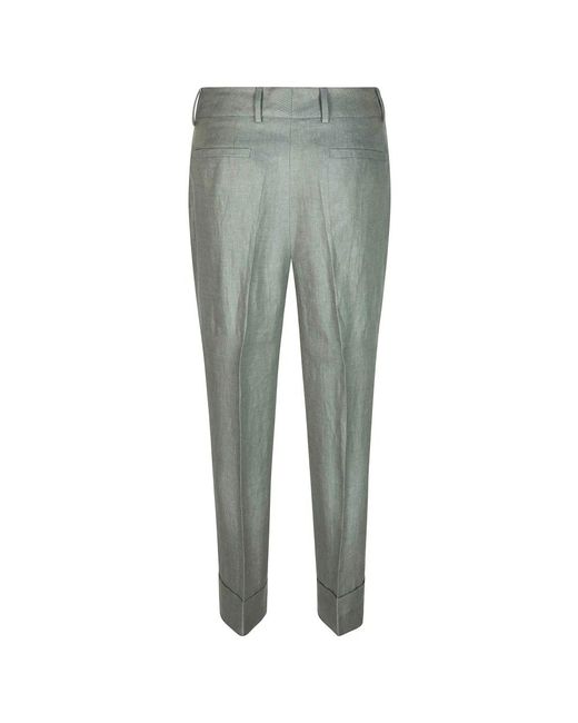 Incotex Green Cropped Trousers