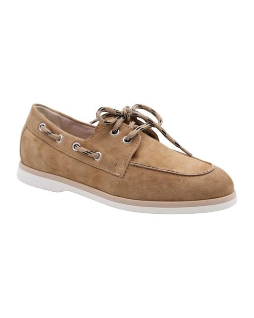 E mia Brown Boat Shoes
