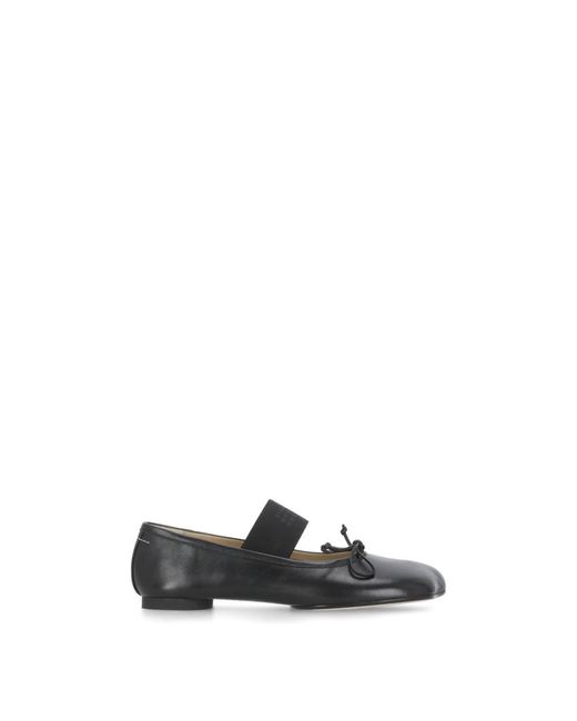 MM6 by Maison Margiela Black Ballerina Shoes
