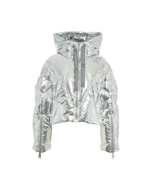 Khrisjoy Down Jackets in het Gray