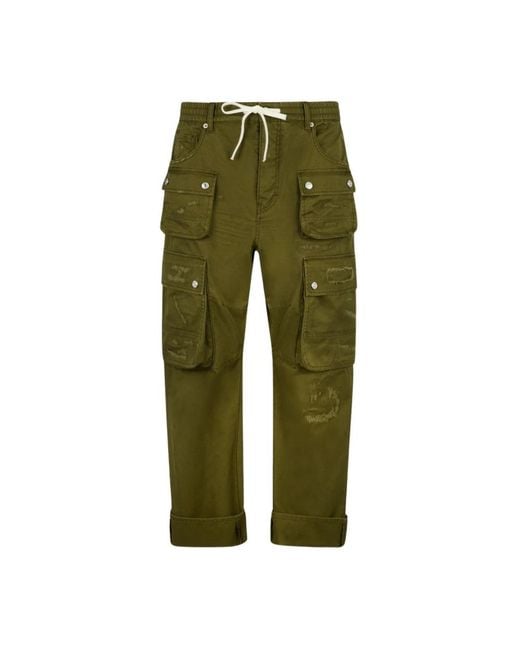 DSquared² Wijde Broeken in het Green voor heren