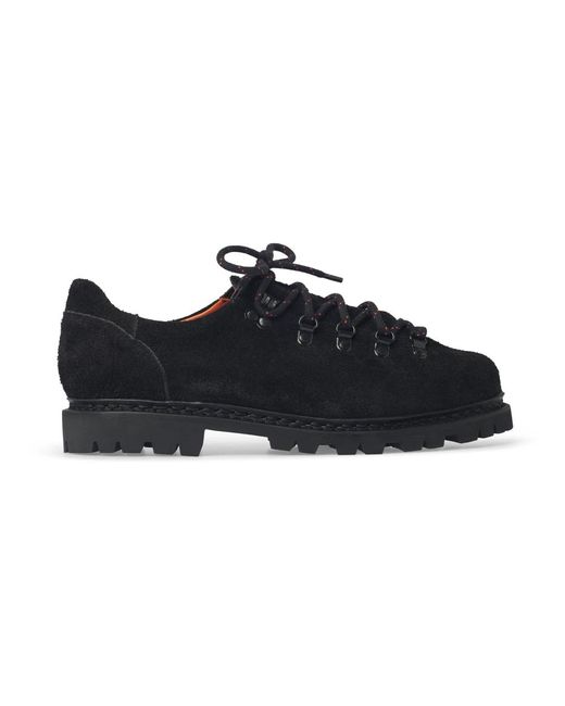 Paraboot Black Laced Shoes for men