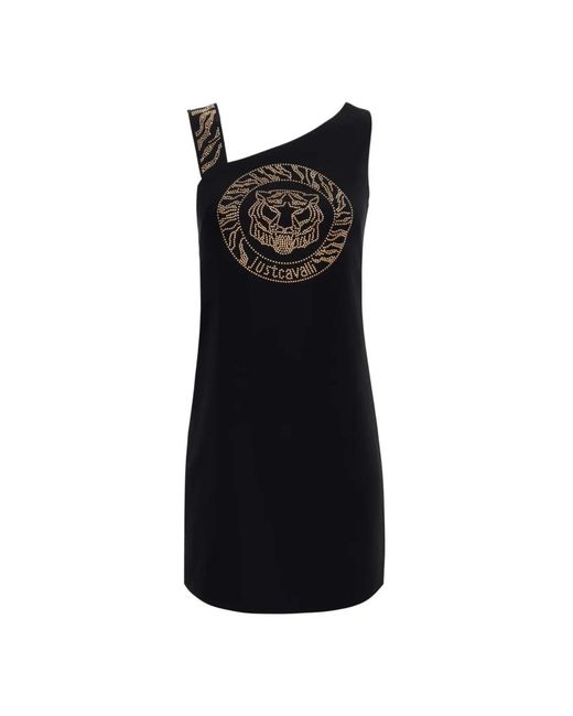 Just Cavalli Black Short Dresses