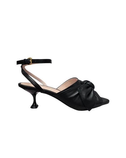 Coccinelle Black High Heel Sandals